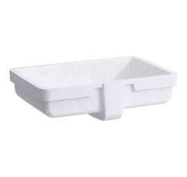 Praustuvas įmont. iš apačios LIVING CITY 35x28 cm, baltas H8124320001091