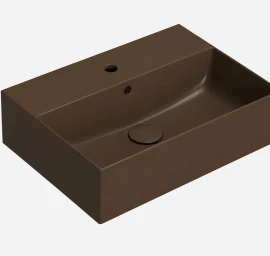 Praustuvas Le Lastre 51x37 h 14 cm su skyle maišytuvui, Castone splava, IN051CS