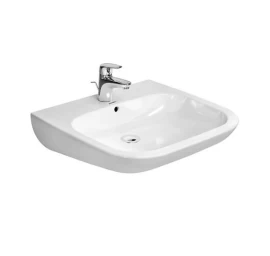 Praustuvas neįgaliesiems Duravit D-CODE 60x55,5 cm, baltas 23126000002