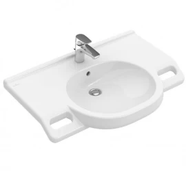 Praustuvas neįgaliesiems Villeroy &amp; Boch O. Novo Vita 80x55 cm, 41208001
