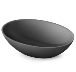 Praustuvas Paa Perla Graphite® 51x35,5 cm, grafito spalva, IPERLS/01