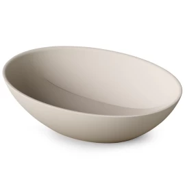 Praustuvas Paa Perla SilkSTONE® 51x35,5 cm, matte caffelatte spalva, IPERLS/04