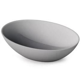 Praustuvas Paa Perla SilkSTONE® 51x35,5 cm, matte grey spalva, IPERLS/03