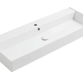 Praustuvas Simas Agile 121x46 cm, balta blizgi, AG121 BIANCO