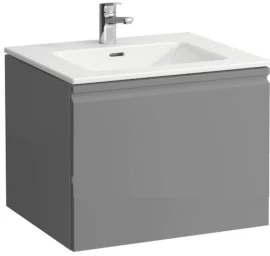 Praustuvas su spintele Laufen Pro S 60x50 cm, grafito, H8609614801041