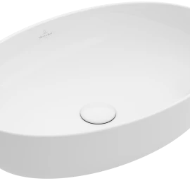 Praustuvas Villeroy &amp; Boch ARTIS 61x41 cm, baltas su CP 419861R1
