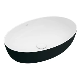 Praustuvas Villeroy &amp; Boch ARTIS 61x41 cm, juodas 419861BCT8