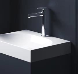 Praustuvo maišytuvas 255 mm be dugno vožtuvo, Ravak SG 014.00CR, chromas, X070524
