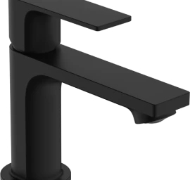 Praustuvo maišytuvas HANSGROHE Rebris E 80 CoolStart be dugno vožtuvo, matinė juoda, 72554670