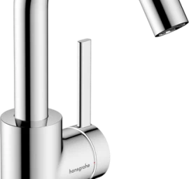 Praustuvo maišytuvas HANSGROHE Zesis S 210 CoolStart su pasukamu snapu, chromo, 74741000