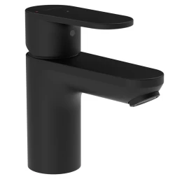 Praustuvo maišytuvas LAUFEN PRO X Eco+ 100 mm, be dugno vožtuvo, juodas matinis, HF506902198000