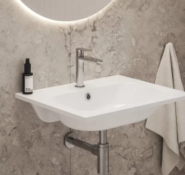 Praustuvo maišytuvas Ravak Eleganta 170 mm be dugno vožtuvo, Chrome X070210