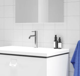 Praustuvo maišytuvas Ravak Espirit BeCool 190 mm be dugno vožtuvo, Chrome X070394