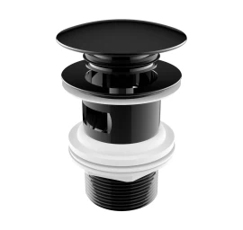 Praustuvo sifono galvutė Click-Clack 5/4 Jika, juodas matinis, H3702F97161031
