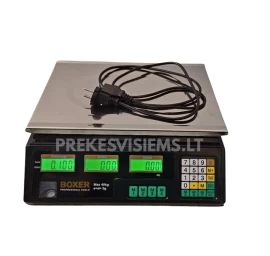 Prekybinės svarstyklės 40kg Boxer, BX-3411