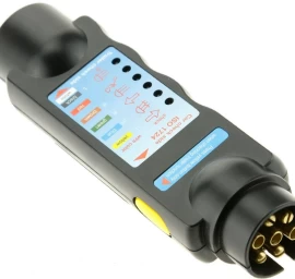 Priekabos rozetės testeris 12V (2187V)