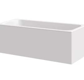 Priekinė apdailos plokštė voniai Ravak Chrome 160,balta, X000001696