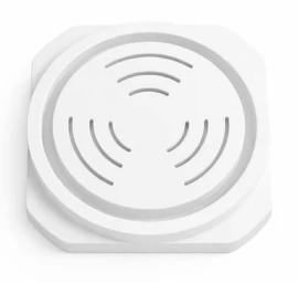 Priglaistomas dūmų detektoriaus korpusas - Su angomis