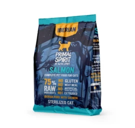 PRIMAL IBERIAN Salmon pašaras katėm su lašiša 1kg, IBERC010300914