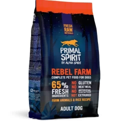 PRIMAL Rebel Farm Adult Dog drėgnas pašaras šunims 1kg, PRIM0301