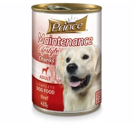 PRINCE Lifestyle visavertis šlapias ėdalas šunims su jautiena, 405g