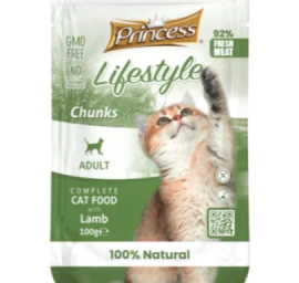 PRINCESS Lifestyle šlapias ėdalas katėms su ėriena 100g