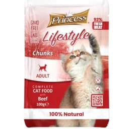 PRINCESS Lifestyle šlapias ėdalas katėms su jautiena 100g