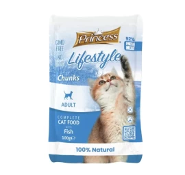 PRINCESS Lifestyle šlapias ėdalas katėms su žuvimi 100g