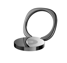 Privity Ring Magnetinis Piršto Telefono Laikiklis Su Stovo Funkcija - Juodas