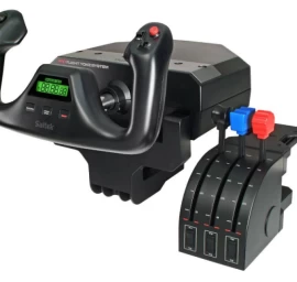 pro Flight Yoke Sistema (volantas + Droselinė Sklendė)