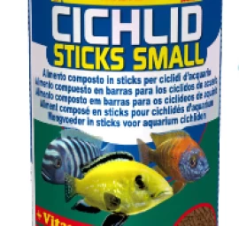 PRODAC CICHLID STICKS SMALL mažos lazdelės ciklidams 250ml 90g, CICS250.1
