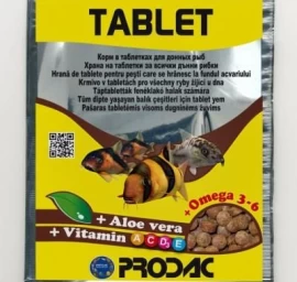 PRODAC TABLET tabletės dugninėms žuvims 12g (24), TA12.02
