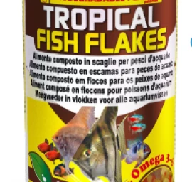 PRODAC TROPICAL FISH FLAKES dribsniai tropinėms žuvims 1200ml 200g, TROP1200