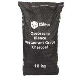 Profesionali medžio anglis RoosKCB Grill Fanatics White Quabracho 10 kg
