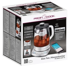 Proficook electric cordless glass kettle PC-WKS 1167
