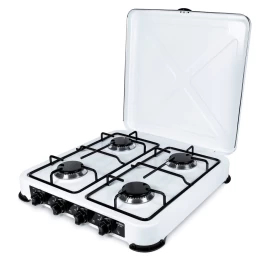 PROMIS four-burner gas stove KG400 white