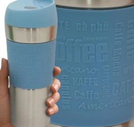 Puikus Namų Apyvokos Reikmenų Terminis Turizmo Puodelis 350l - Mėlynas