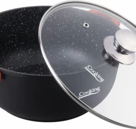 Puodas aliuminio su keramikos danga 10L 32x14.5cm HR-SCO-A0332A HEINNER