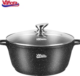 Puodas aliuminio su keramikos danga 11.6L 32x14.5cm VN-ME-32CL VANORA