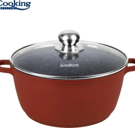 Puodas aliuminio su keramikos danga 18.6L 40x17.5cm HR-JLG-C40SO HEINNER