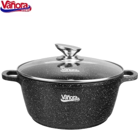 Puodas aliuminio su keramikos danga 2.6L 20x8.5cm VN-ME-20CL VANORA