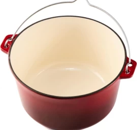 Puodas be dangčio emaliuotas ketaus 5L 26x15cm HR-HYCC-25P HEINNER