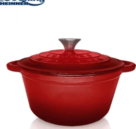 Puodas emaliuotas ketaus 2.9L 22x9.5cm HR-KN-C29 HEINNER