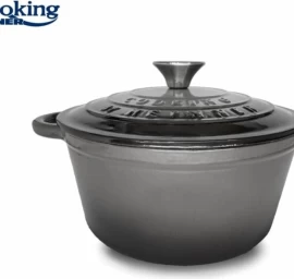 Puodas emaliuoto ketaus 2.9L 22x9.5cm HR-ZVC-C22 HEINNER