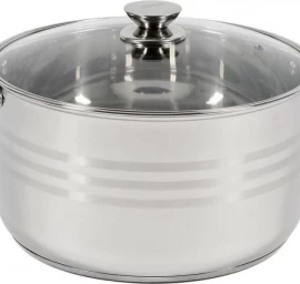 Puodas nerūdijančio plieno su teflono danga 12L 30x17cm HR-HJ-12 HEINNER