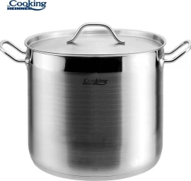 Puodas nerūdijančio plieno su teflono danga 16L 30x23cm HR-RW-16 HEINNER