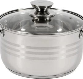 Puodas nerūdijančio plieno su teflono danga 3.5L 20x11.5cm HR-HJ-035 HEINNER
