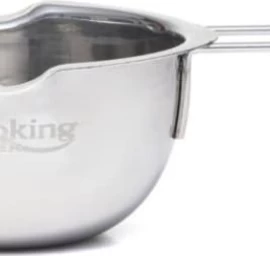 Puodas šokolado lydymui be dangčio nerūdijančio plieno 0.4L 26x14x6cm VN-FM-SS2614 HEINNER