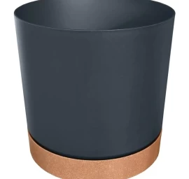 Puodas Tubo Pm Antracitas 13cm