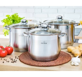Puodų rinkinys 6 vnt ZILNER ZL-7350